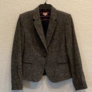 Cremieux blazer w suede elbow pads sz 6